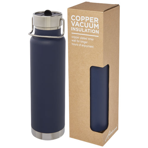 Bouteille isotherme de sport personnalisable 750 ml Thor Bleu Foncé